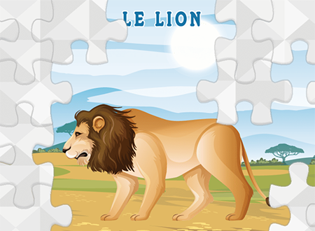 Jeu, les animaux d Afrique