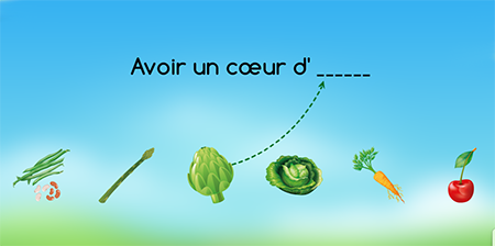 Expressions avec des fruits et légumes