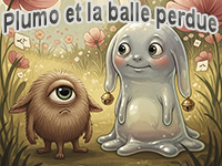 Plumo et la balle perdue, histoire racontée aux enfants