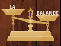 Peser un objet avec une balance, jeu en ligne