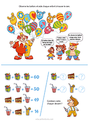 Activités à imprimer, CE1