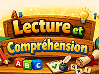 Lecture et compréhension, jeu en ligne, CP, CE1